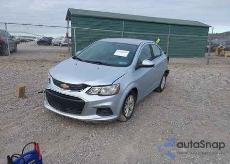 2017 Chevrolet Sonic Lt Auto z USA, uszkodzony, nr VIN 1G1JD5SG4H4127928